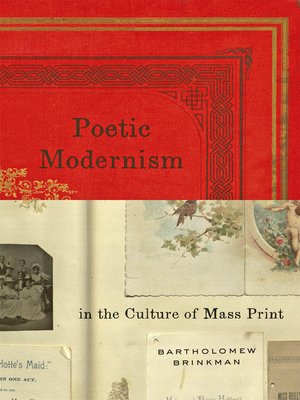cover image of Poetic Modernism in the Culture of Mass Print